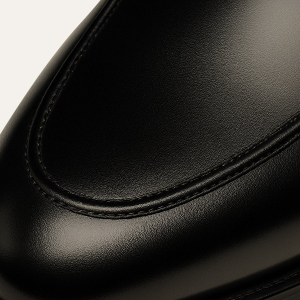 Men's Faux Leather Horsebit Loafers | Formal Dress Shoe Side
