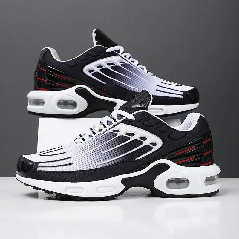 Men's Fin-Ridge Glide Sneakers | Breathable Mesh Cushioned Sole Hero