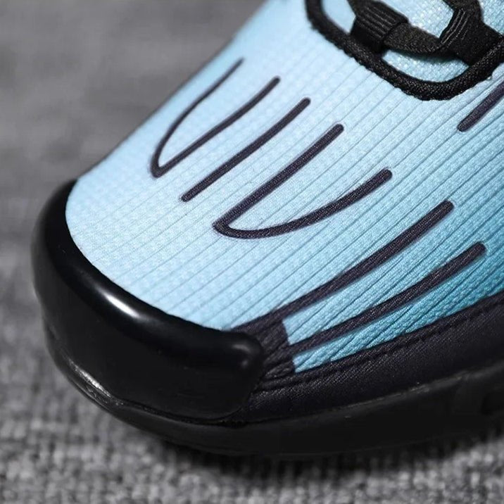 Men's Fin-Ridge Glide Sneakers | Breathable Mesh Cushioned Sole View 11