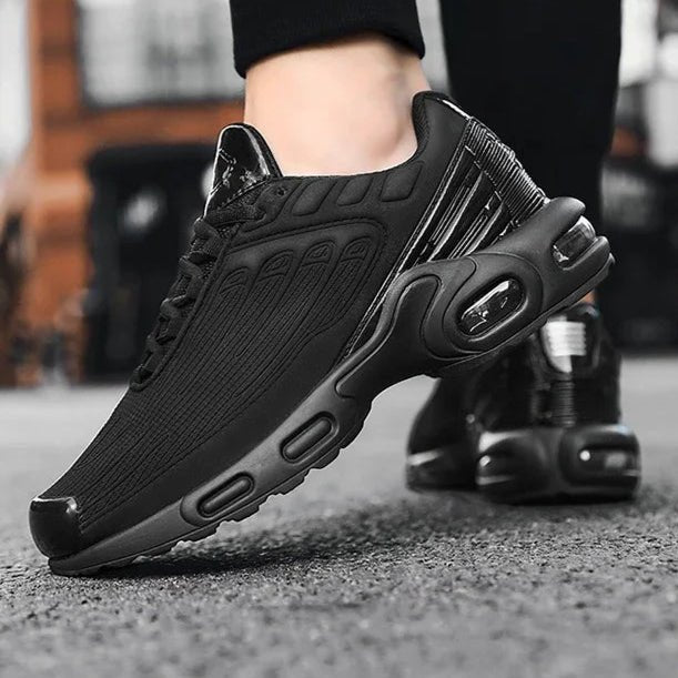Men's Fin-Ridge Glide Sneakers | Breathable Mesh Cushioned Sole View 14