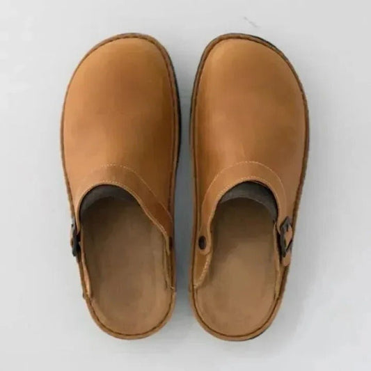Men's Heel Strap Mules | Slip-On Front