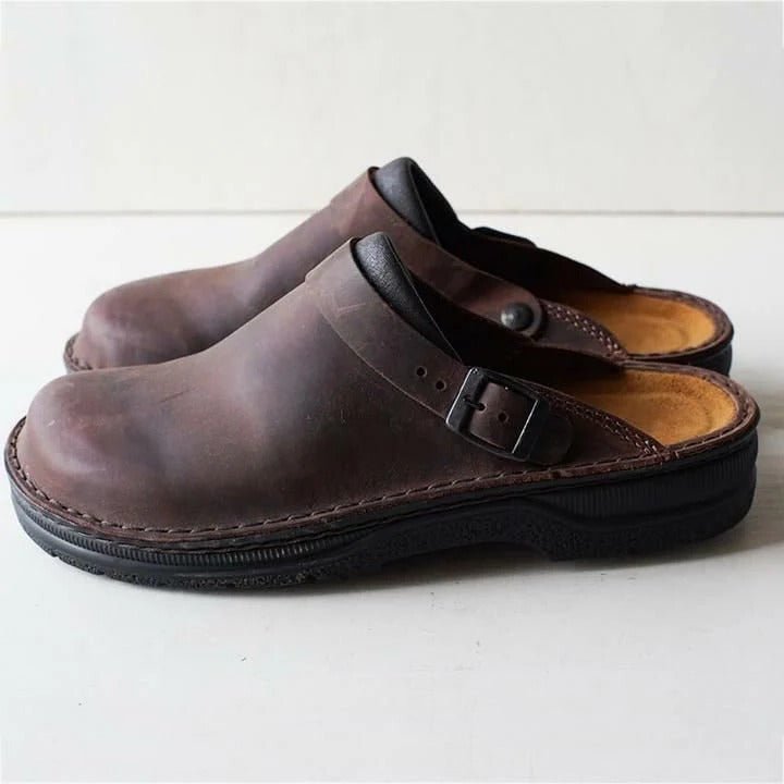 Men's Heel Strap Mules | Slip-On Side