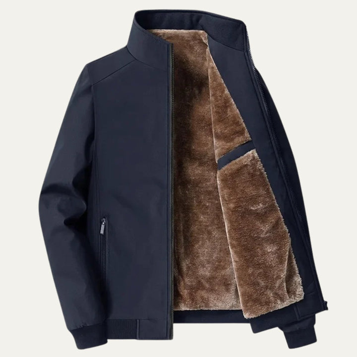 Men's Insulated Waterproof Winter Jacket | Stand Collar Thermal Coat Hero