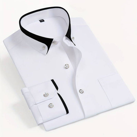 Men's L'Esprit Dress Shirt | Contrast Collar Hero