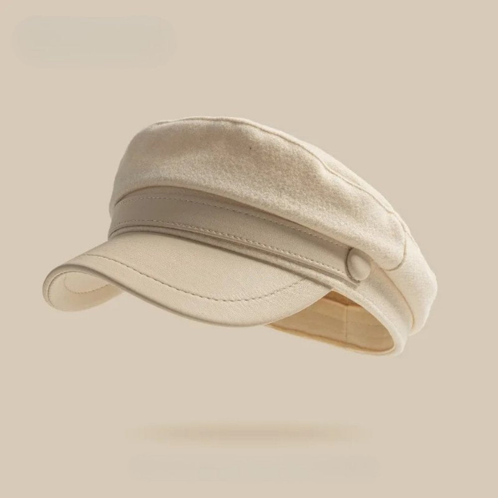 Men's Leather Brim Fisherman Cap | Felt Crown Lifestyle