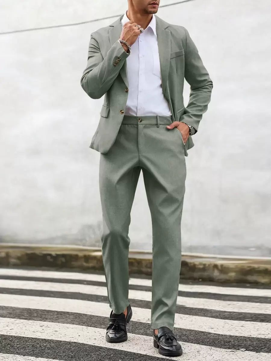 Men's Lightweight Summer Two Piece Set Lifestyle