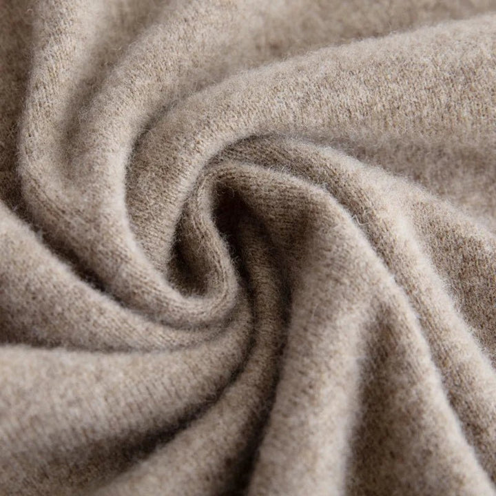 Men's Merino Wool Sweater Vest Close Up
