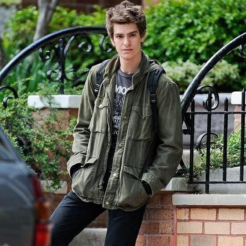 Men's Multi-Pocket Field Jacket | Military Style Back