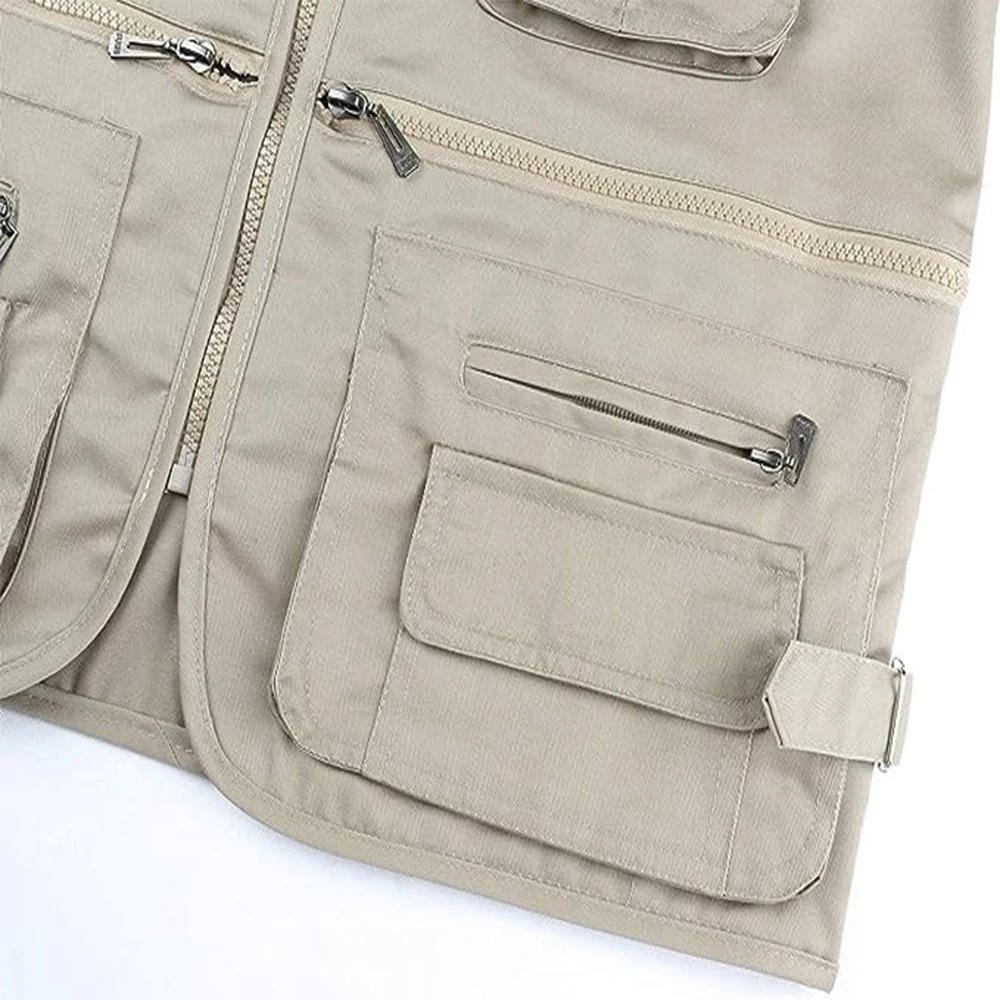 Men's Multi Pocket Hiking Vest | Outdoor Detail