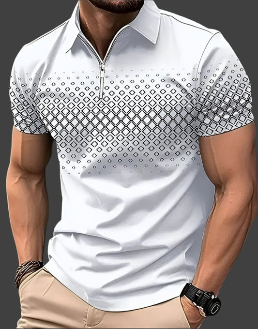 Men's Pique Polo Shirts | Classic Tennis Tail Hem Hero