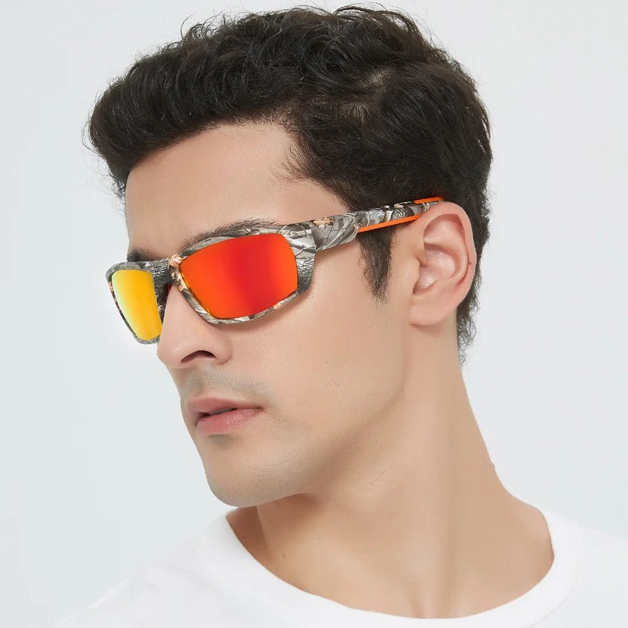 Men's Polarized Camo Sunglasses | UV Protection Side