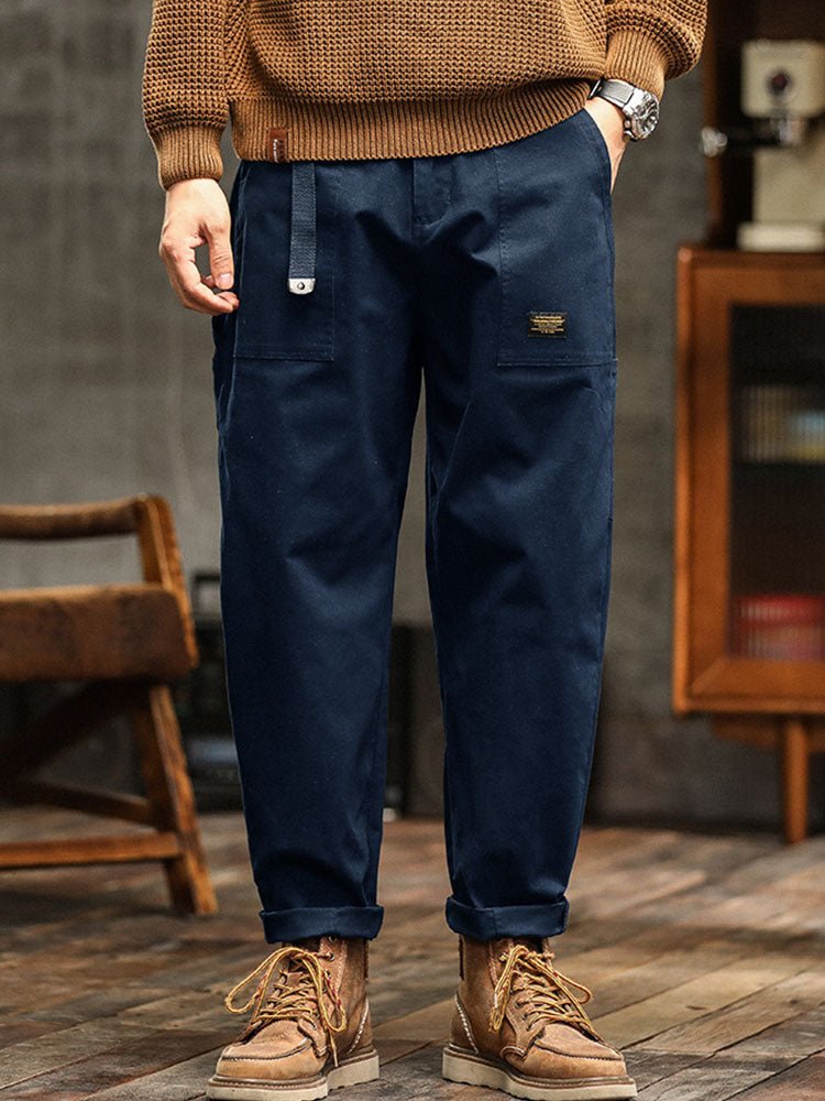 Men's Relaxed Cotton Utility Pants Hero