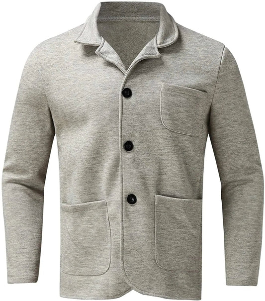 Men's Relaxed Fit Casual Blazer | Patch Pocket Hero
