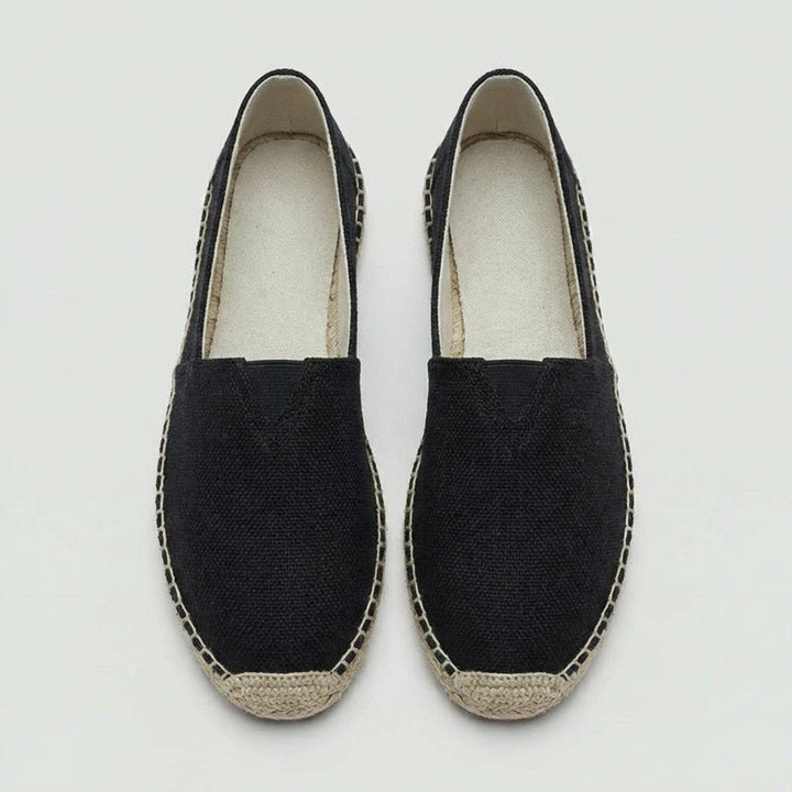 Men's Slip-On Linen Espadrilles Shoes Lifestyle