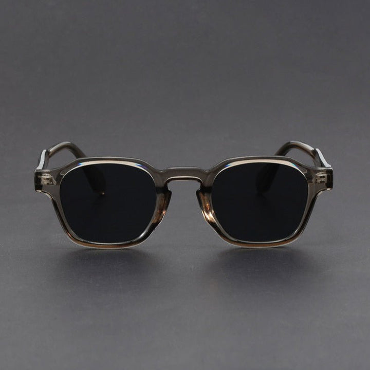 Men's Square Frame Retro Shades | UV Protection Lifestyle