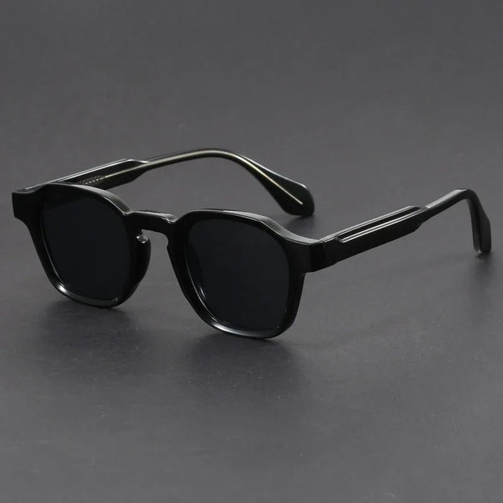 Men's Square Frame Retro Shades | UV Protection View 12