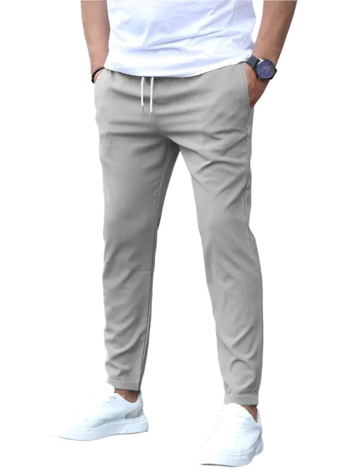 Men's Stretch Cotton Drawstring Pants Detail