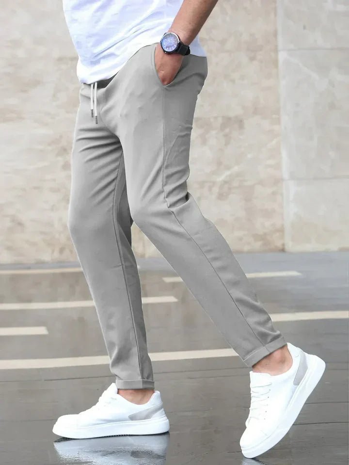 Men's Stretch Cotton Drawstring Pants View 12