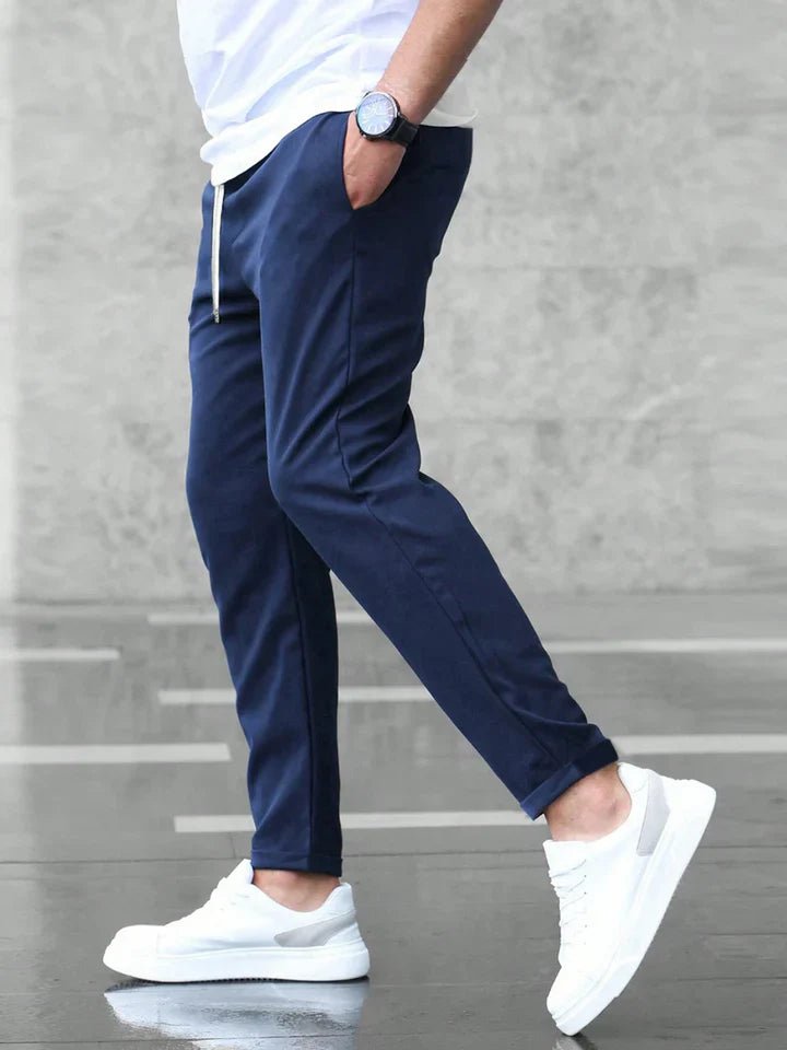 Men's Stretch Cotton Drawstring Pants View 15
