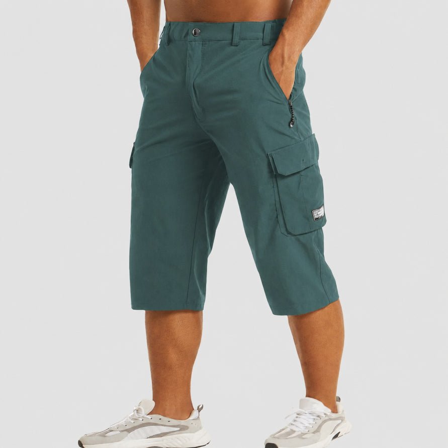 Men's Stretch Fit Cargo Shorts | Side Pocket Utility Back