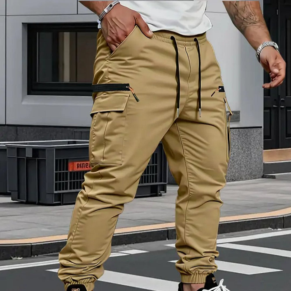 Men's Stretch Jogger Cargo Pants Front