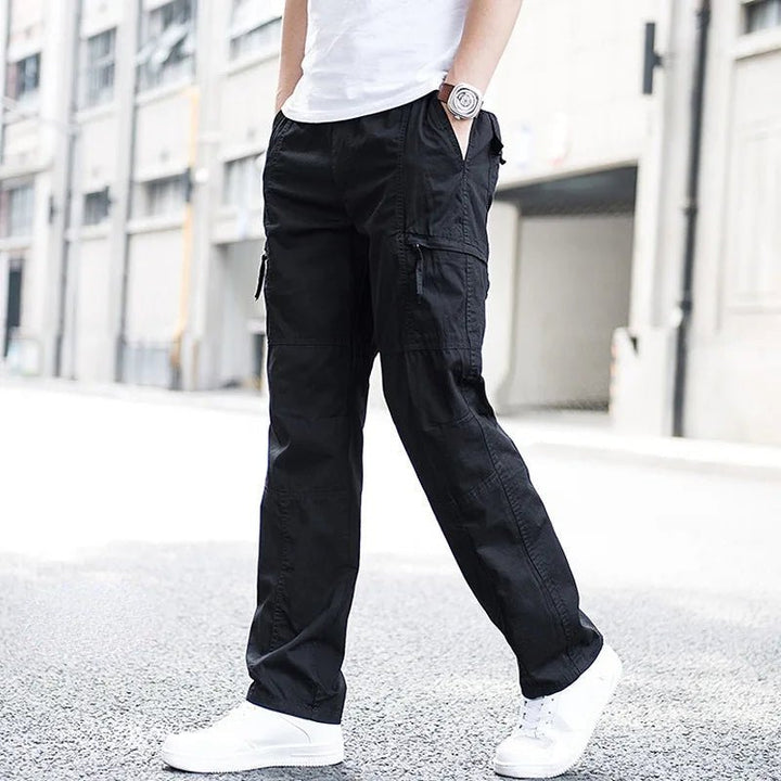 Men's Stretch Organic Cotton Cargo Pants Angle
