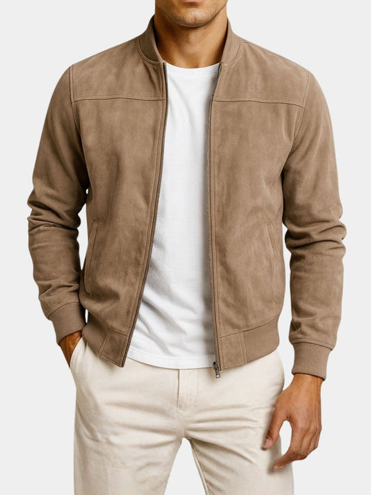 Men's Structured Suede Coats & Jackets Hero