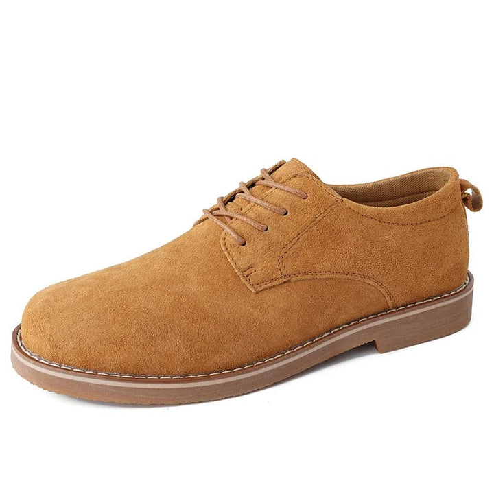 Men's Suede Oxfords | Crepe Sole Dress Shoe Full