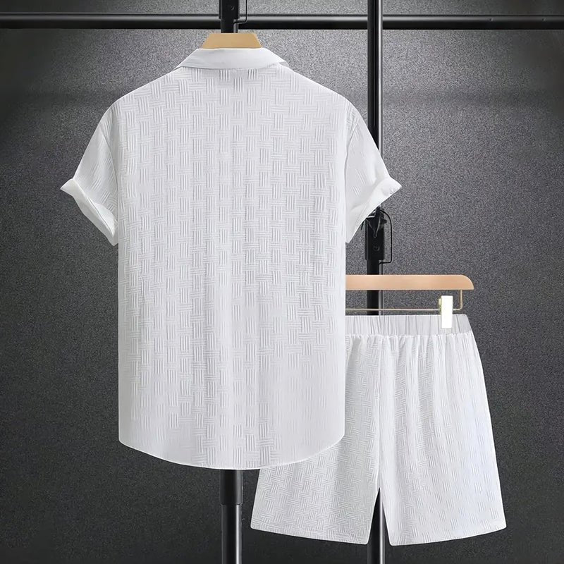 Men's Textured Oceanway Duo Set | Lightweight Lifestyle
