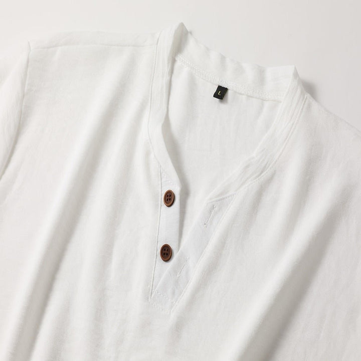 Men's V-Neck Short Sleeve Tee | Relaxed Summer Fit Lifestyle