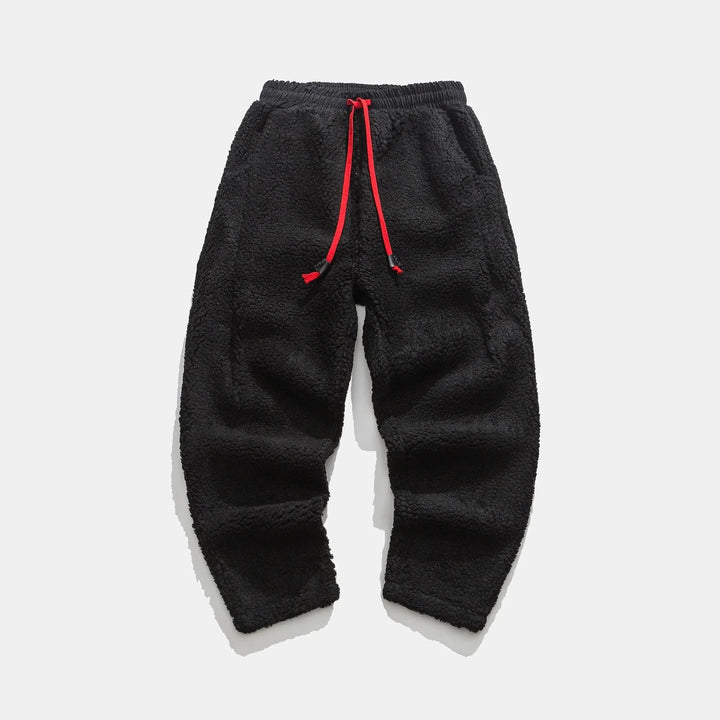 Men's Weekend Sherpa Sweatpants | Relaxed Fit Close Up
