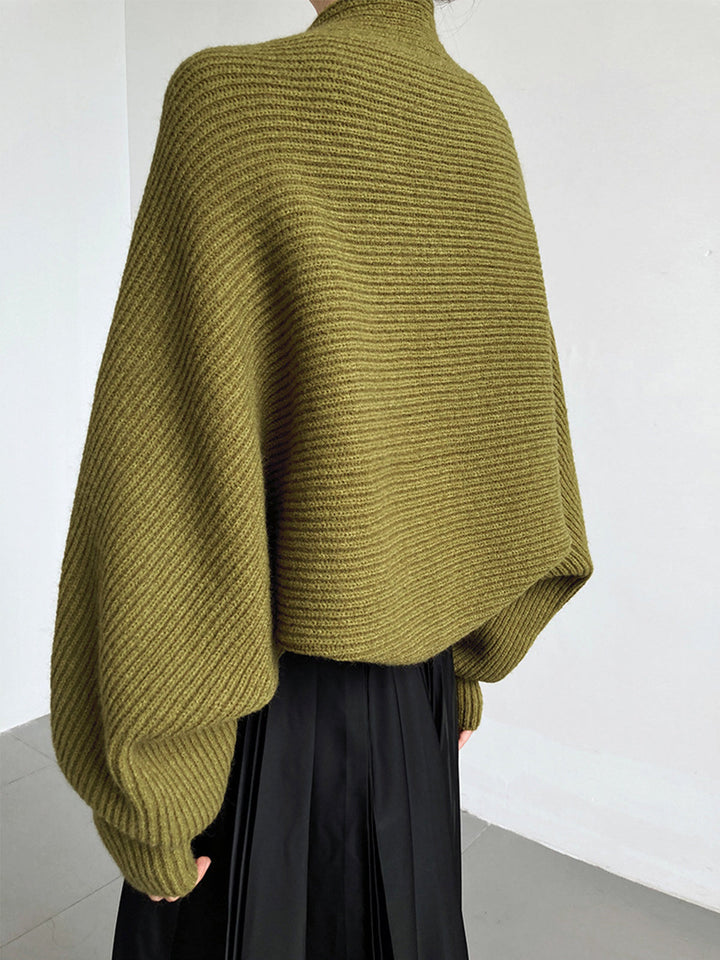 Women's Shrug Sweater Open-Front Long Sleeve Regular Fit