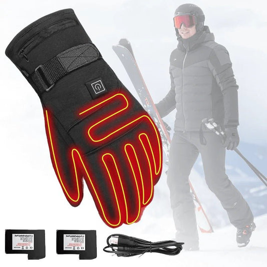 Unisex Heated Gloves Adjustable Temperature | Palm Heating Outdoor Hero