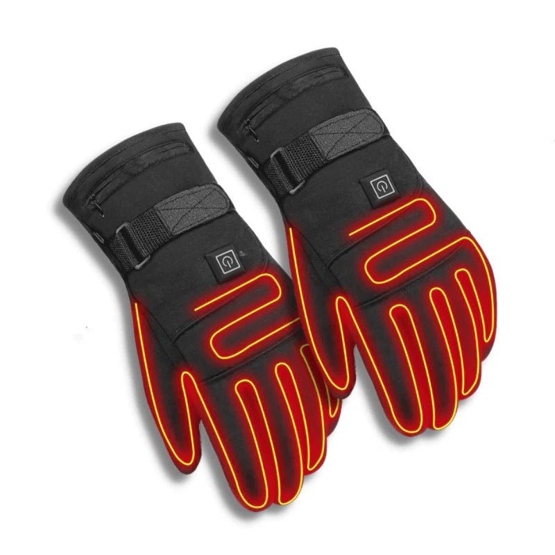 Unisex Heated Gloves Adjustable Temperature | Palm Heating Outdoor Side