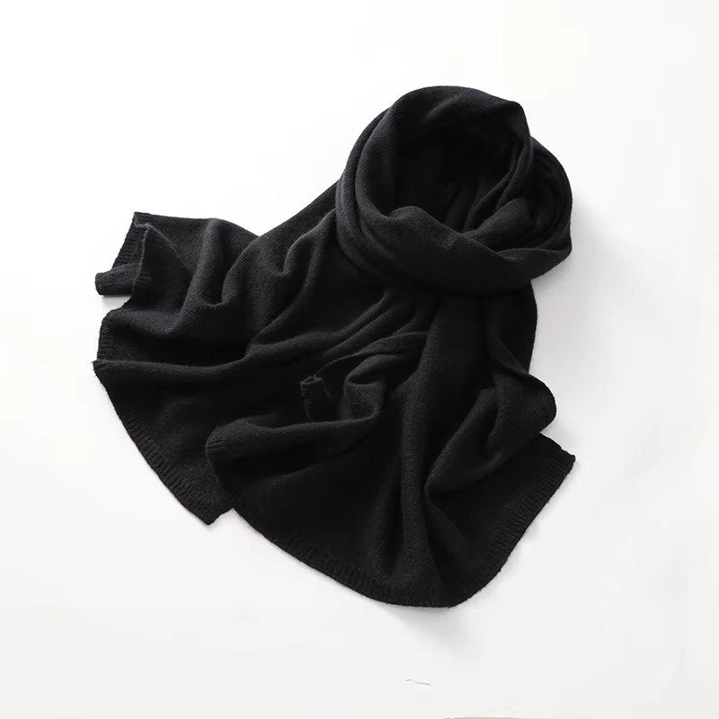 Unisex Ribbed Knit Scarf | Luxury Winter Wrap Detail