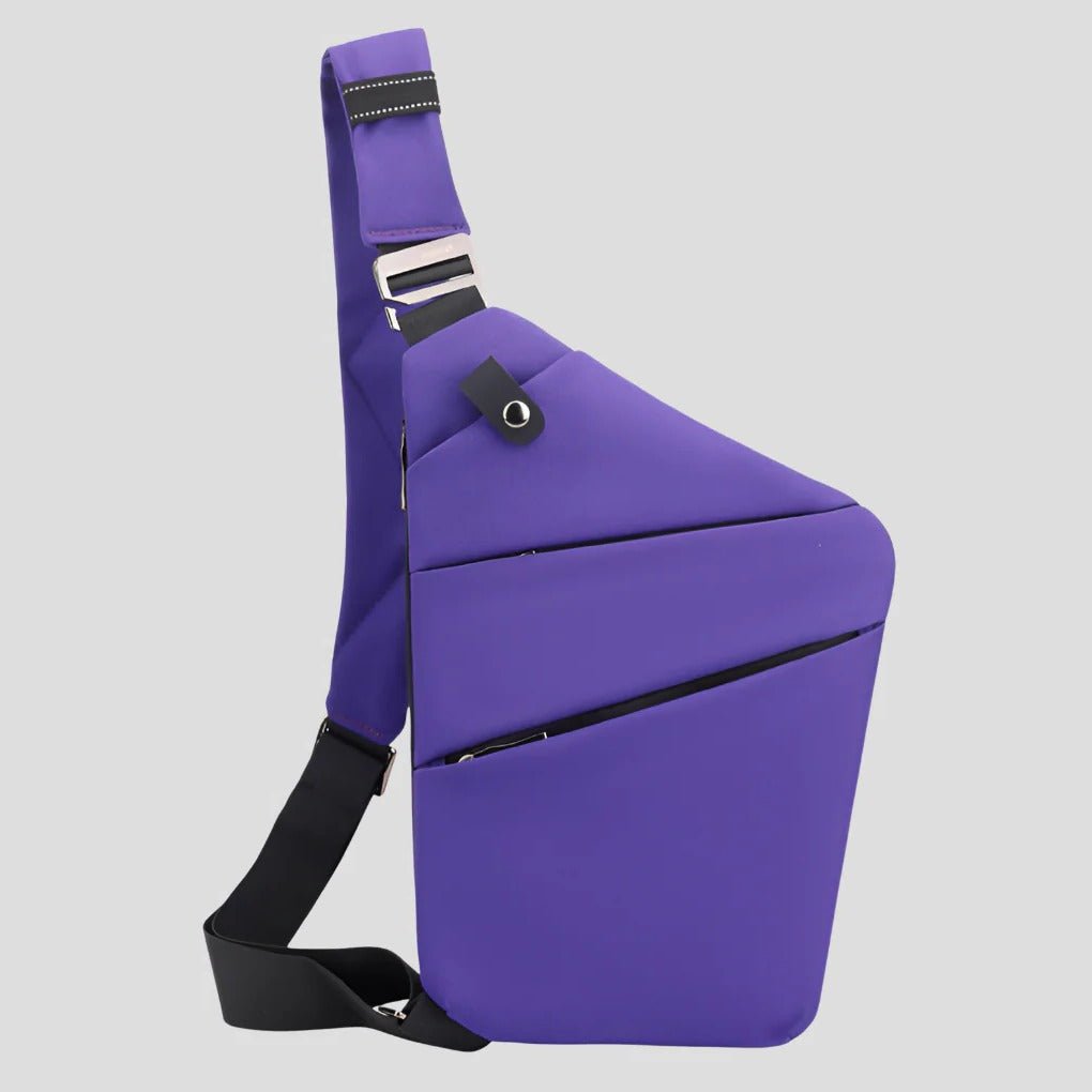 Unisex Waterproof Anti Theft Shoulder Bag | Triangular Alternate