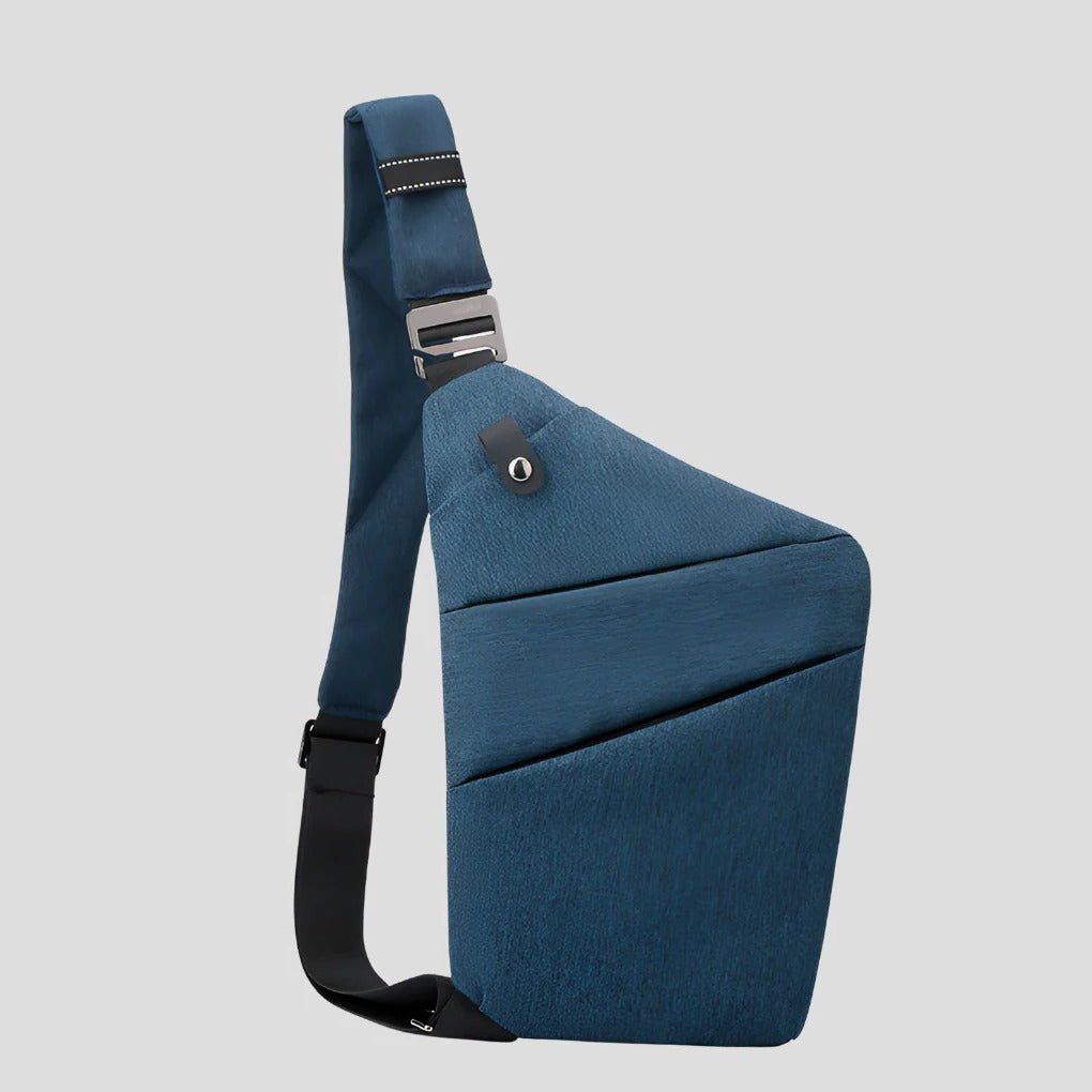 Unisex Waterproof Anti Theft Shoulder Bag | Triangular Angle