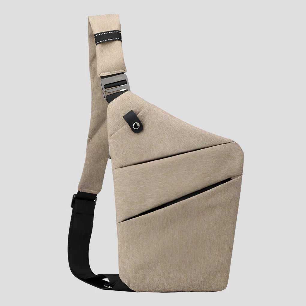 Unisex Waterproof Anti Theft Shoulder Bag | Triangular Full
