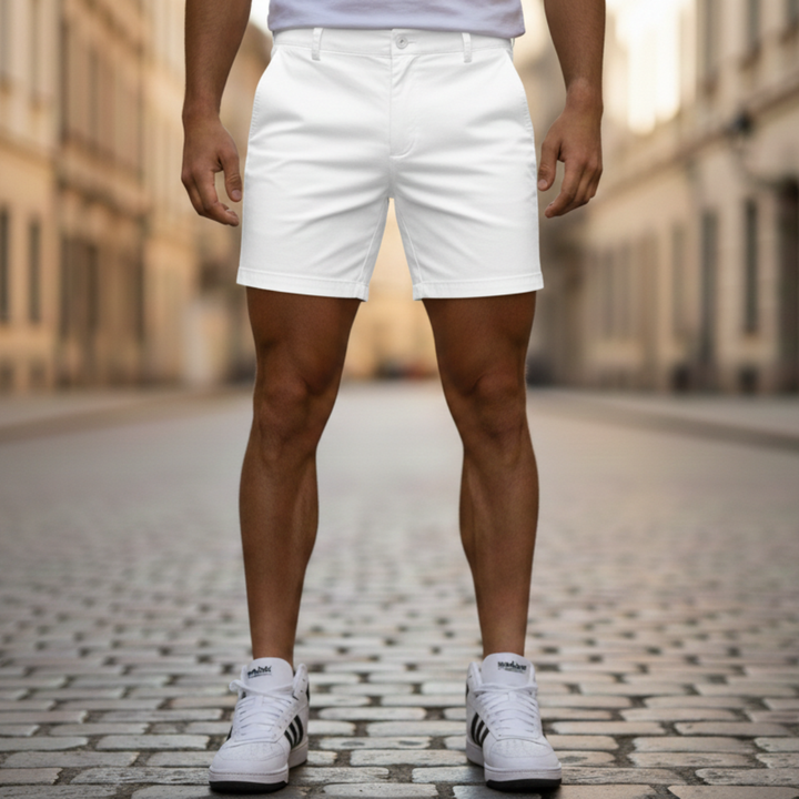Men’s Cotton Polyester Chino Shorts Casual