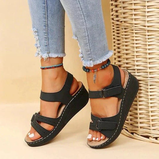 Women's Buckle Strap Walking Sandals | Adjustable Hero
