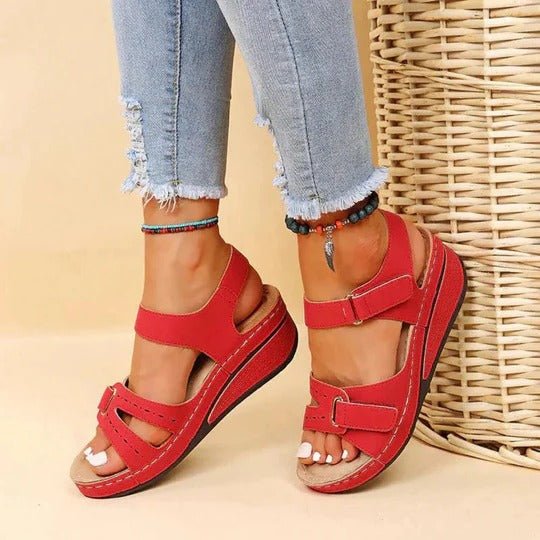 Women's Buckle Strap Walking Sandals | Adjustable Lifestyle