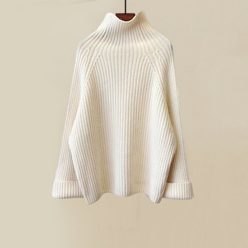 Women's Knit Cozy Elegance Set | Three-Piece Turtleneck Front