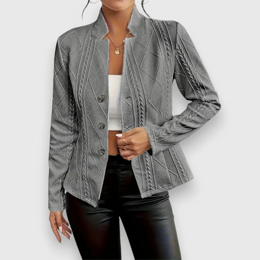 Women's Lightweight Transitional Jacket | Cable Knit Hero