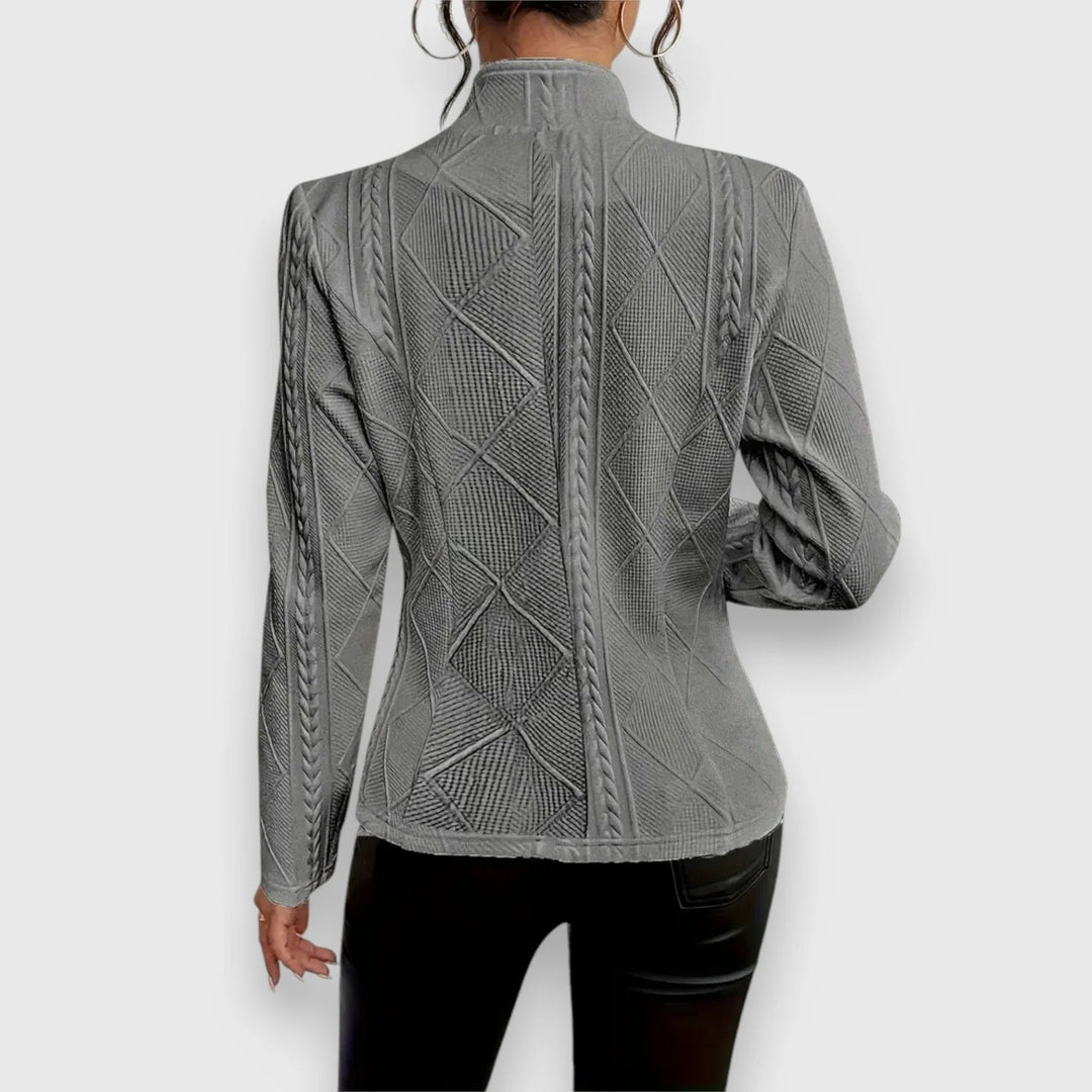 Women's Lightweight Transitional Jacket | Cable Knit Lifestyle