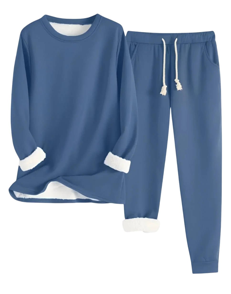 Women's Lined Sweatsuit Set | Contrast Trim View 15