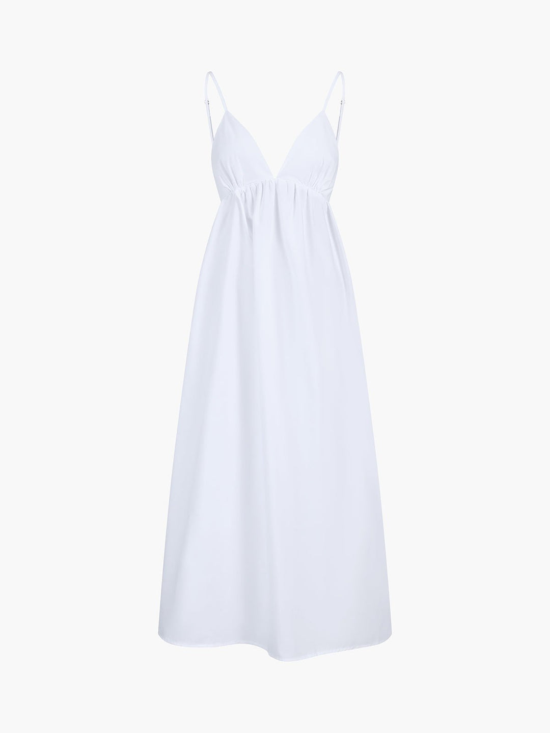 Women's Open Back Coastal Maxi Dress Back