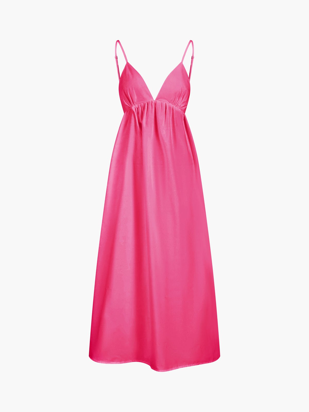 Women's Open Back Coastal Maxi Dress Full