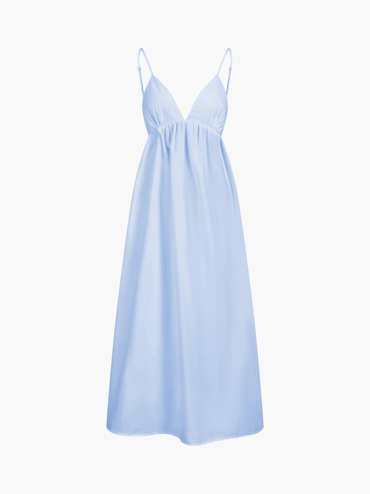Women's Open Back Coastal Maxi Dress View 12