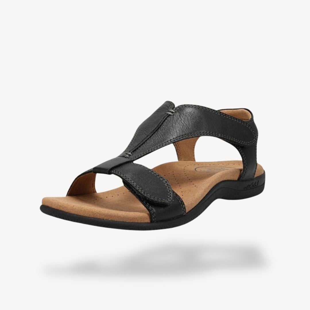 Women's Walking Arch Support Sandals | Crossover Strap Hero