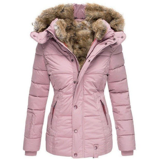 Women's Waterproof Cinched Waist Coat | Windproof Outdoor Detail